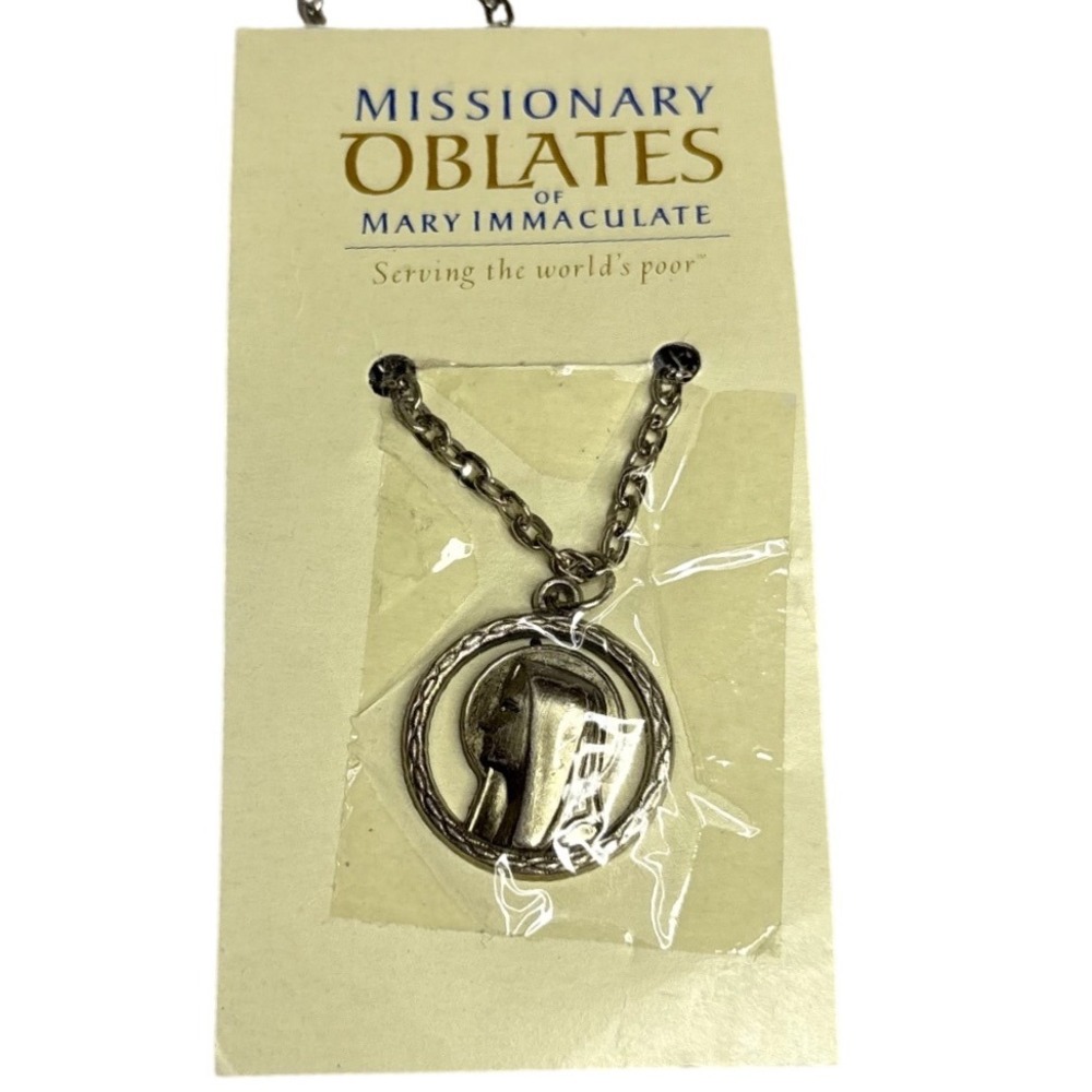 Missionary Oblates of Mary Immaculate Serving the Worlds Poor Necklace Pendant